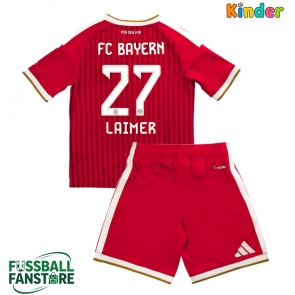 Bayern Munich Konrad Laimer #27 Replik Heimtrikot Kinder 2026-27 Kurzarm (+ Kurze Hosen)